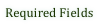 These entries are Required to Send Successfully